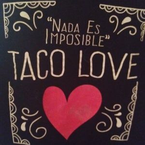 Tasty Tacos Size Medium Unisex Tee